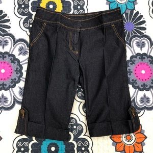 Bisou Bisou Dark Denim shorts